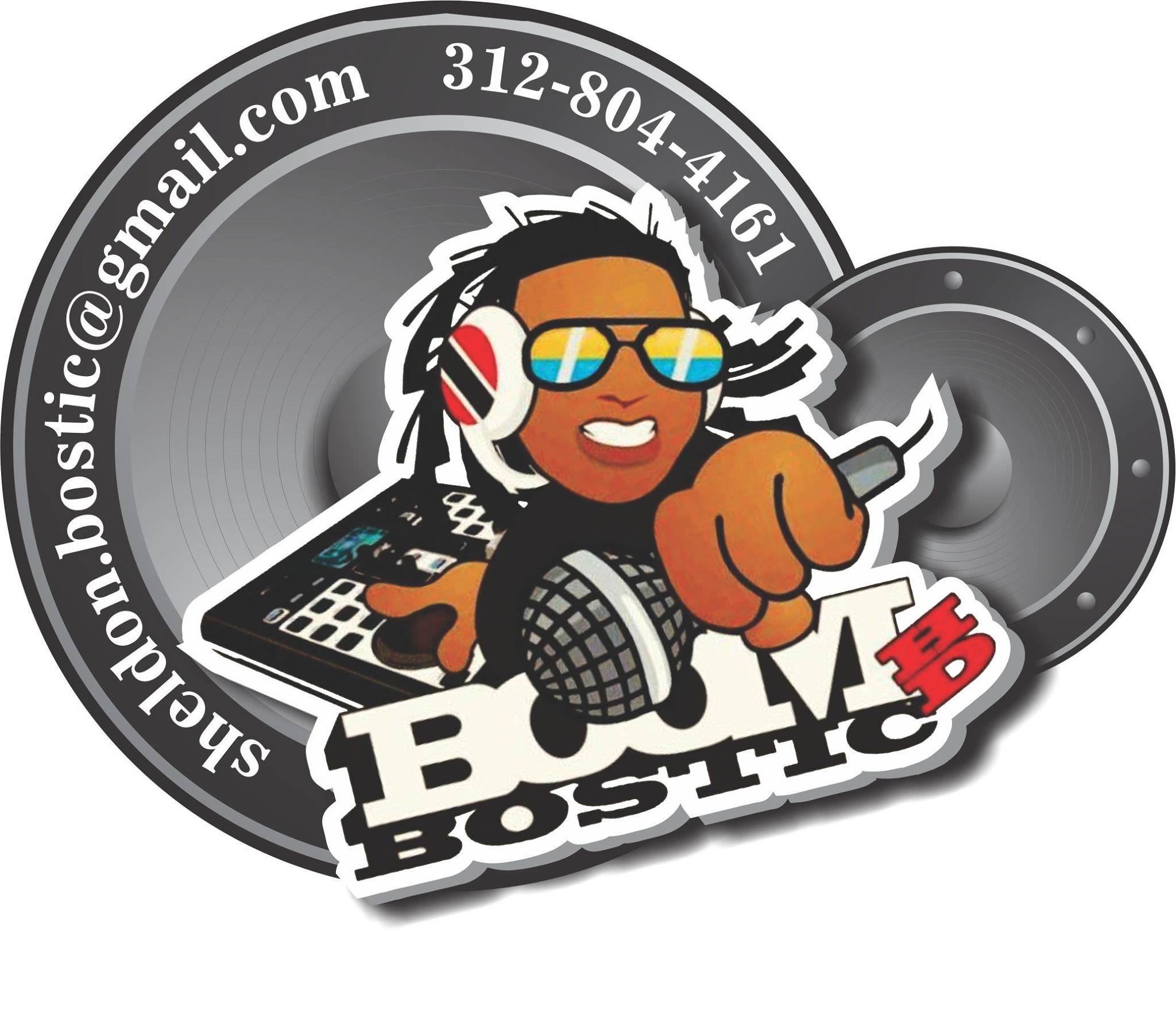 DJ Boom Bostic Logo